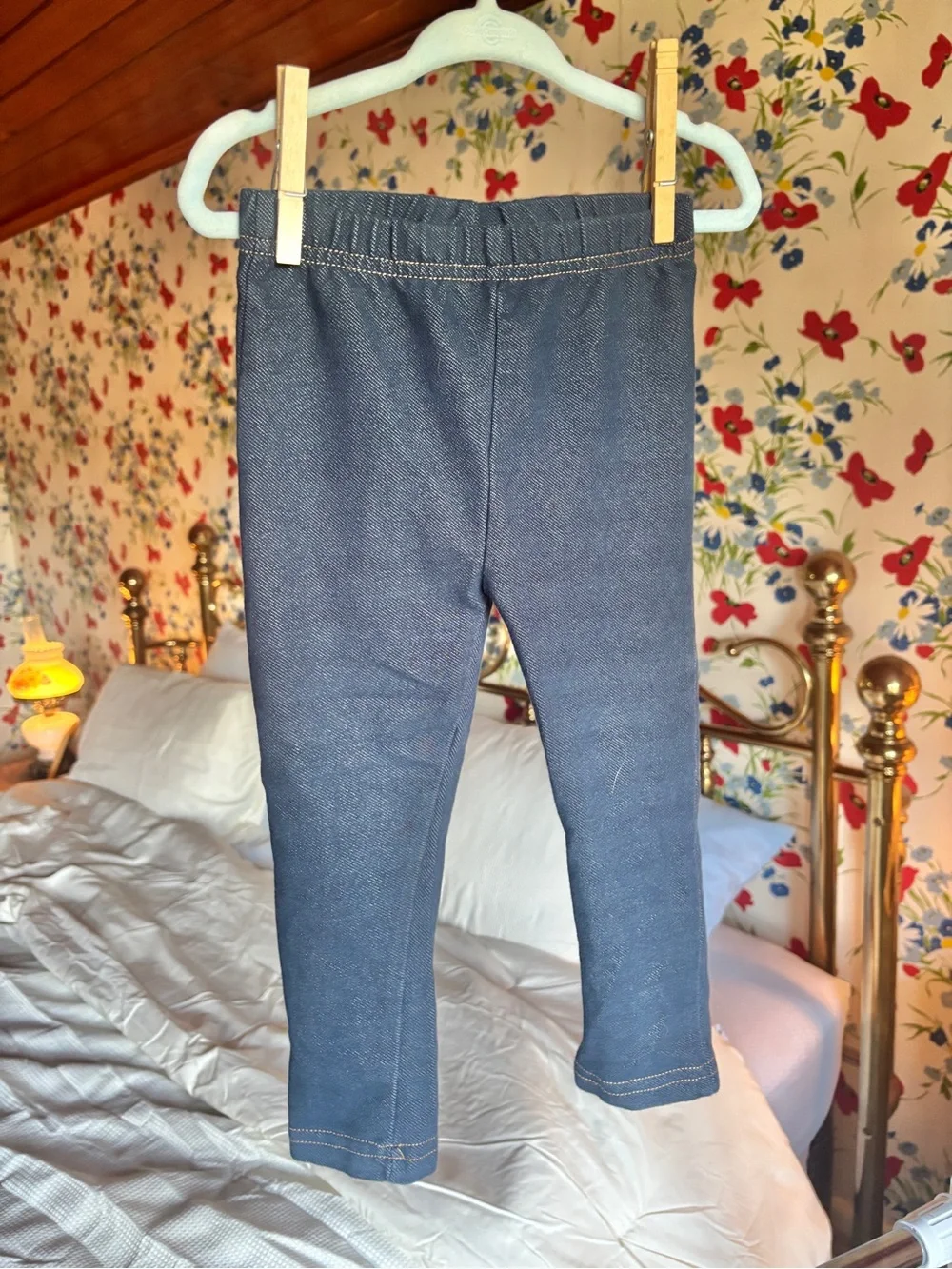 carhartt 2t deer peplum top + little lass 24m jeggings outfit set pink woodland